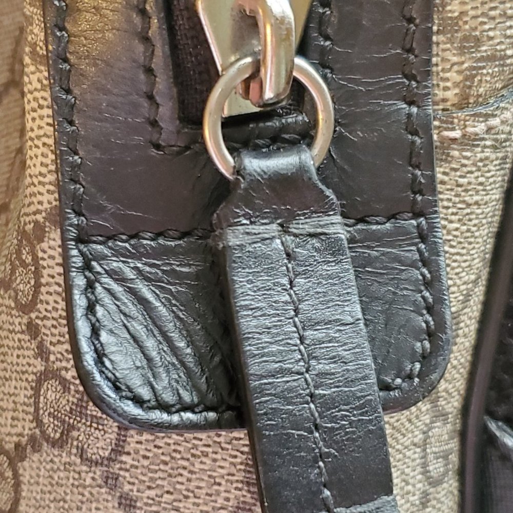 *AUTHENTIC* Gucci Supreme Canvas Large Unisex Backpack - Picture 5 of 8